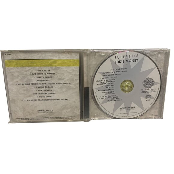 Eddie Money Super Hits CD Album 2007 Sony BMG - Picture 2 of 4